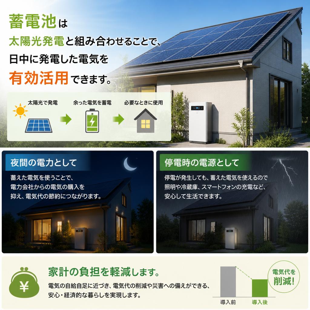 エコ商品としての蓄電池
