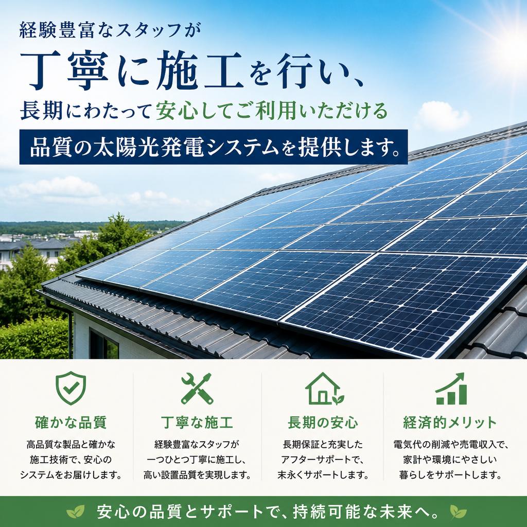 施工品質へのこだわり