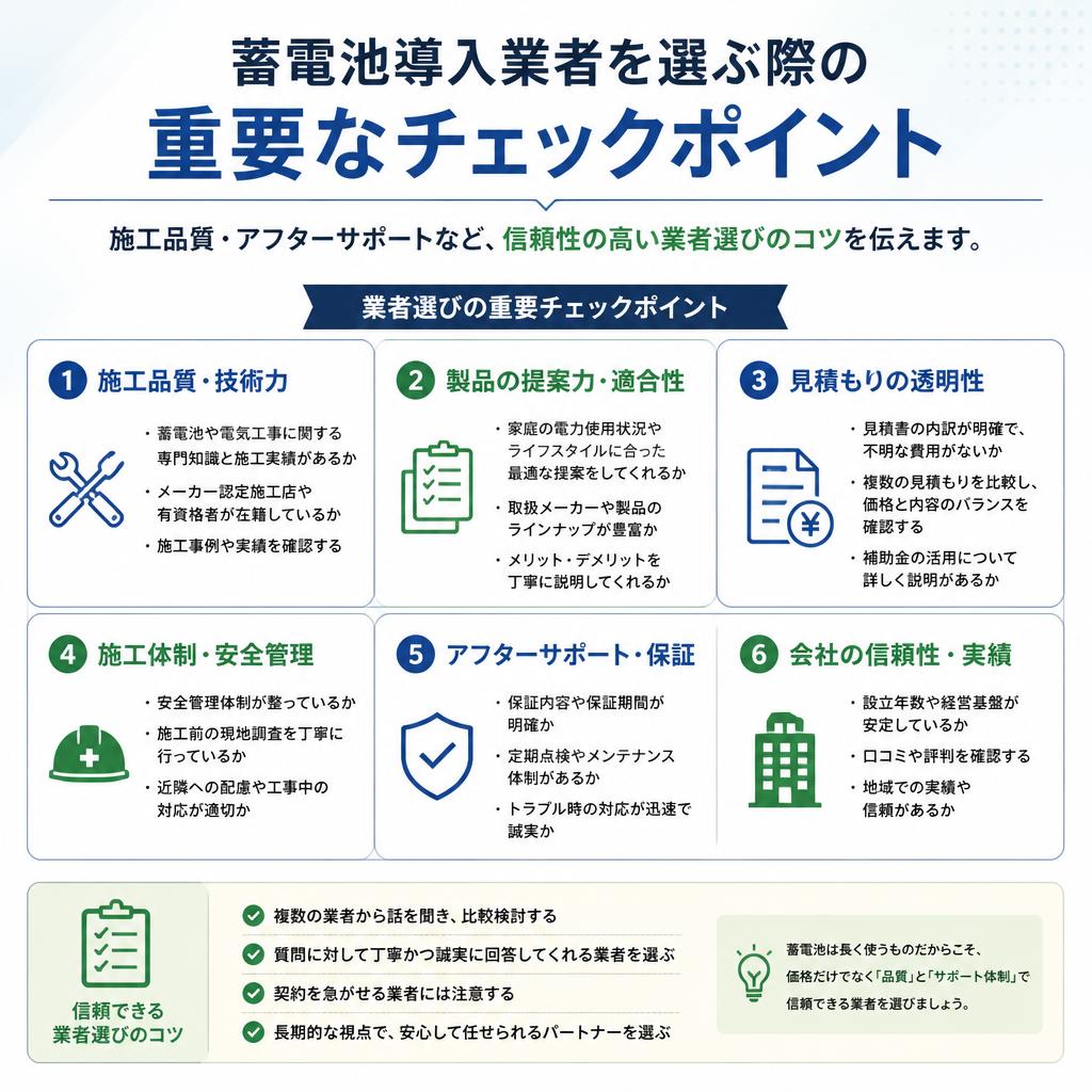 4. 信頼できる業者選びのポイント