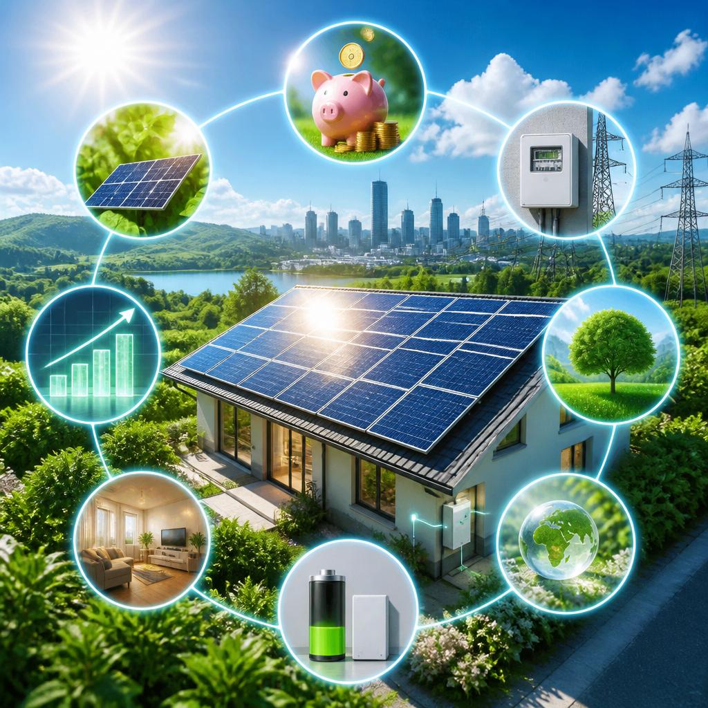 2. 太陽光発電のメリット