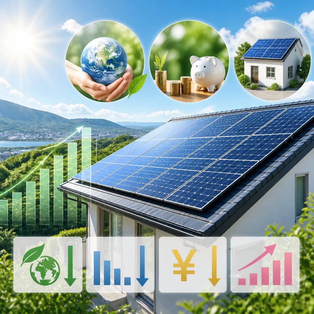 太陽光発電のメリット
