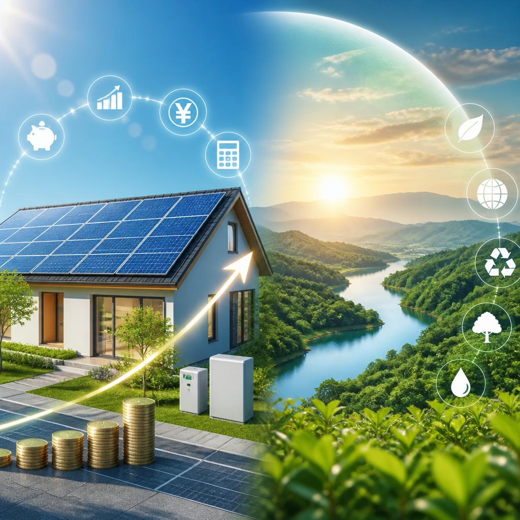 太陽光発電の導入メリット