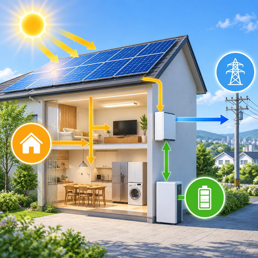 つくった電気を賢く使って、毎日の電気代を見直す