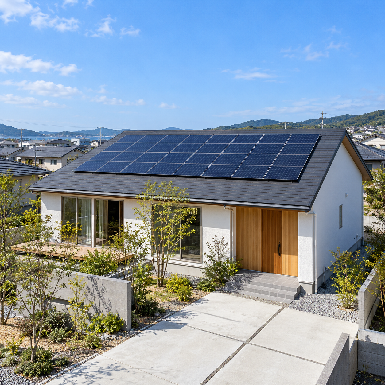 福津市で太陽光発電を始めるなら。電気代を賢く抑え、もしもの停電にも備える暮らしを、地域に寄り添う一貫サポートで。